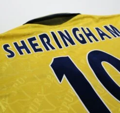 1995/97 SHERINGHAM #10 Tottenham Hotspur Vintage PONY Away Football Shirt (M)(1996 97 Sheringham 10 Tottenham Hotspur Vintage Pony Away Football Shirt M) -Football Shirt Collective 1996 97 sheringham 10 tottenham hotspur vintage pony away football shirt m 42337724956919