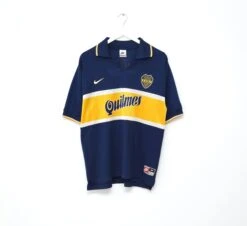 1996/98 BOCA JUNIORS Vintage Nike Home Football Shirt Jersey (M)(1996 98 Boca Juniors Vintage Nike Home Football Shirt Jersey M)