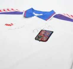 1996/98 CZECH REPUBLIC Vintage PUMA Away Football Shirt (XL)(1996 98 Czech Republic Vintage Puma Away Football Shirt Xl)