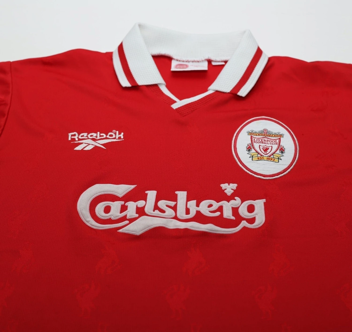 1996/98 FOWLER #9 Liverpool Vintage Reebok Home Football Shirt (M) 38/40(1996 98 fowler 9 liverpool vintage reebok home football shirt m 38 40) 1996/98 FOWLER #9 Liverpool Vintage Reebok Home Football Shirt (M) 38/40(1996 98 Fowler 9 Liverpool Vintage Reebok Home Football Shirt M 38 40) -Football Shirt Collective 1996 98 fowler 9 liverpool vintage reebok home football shirt m 38 40 1171031497