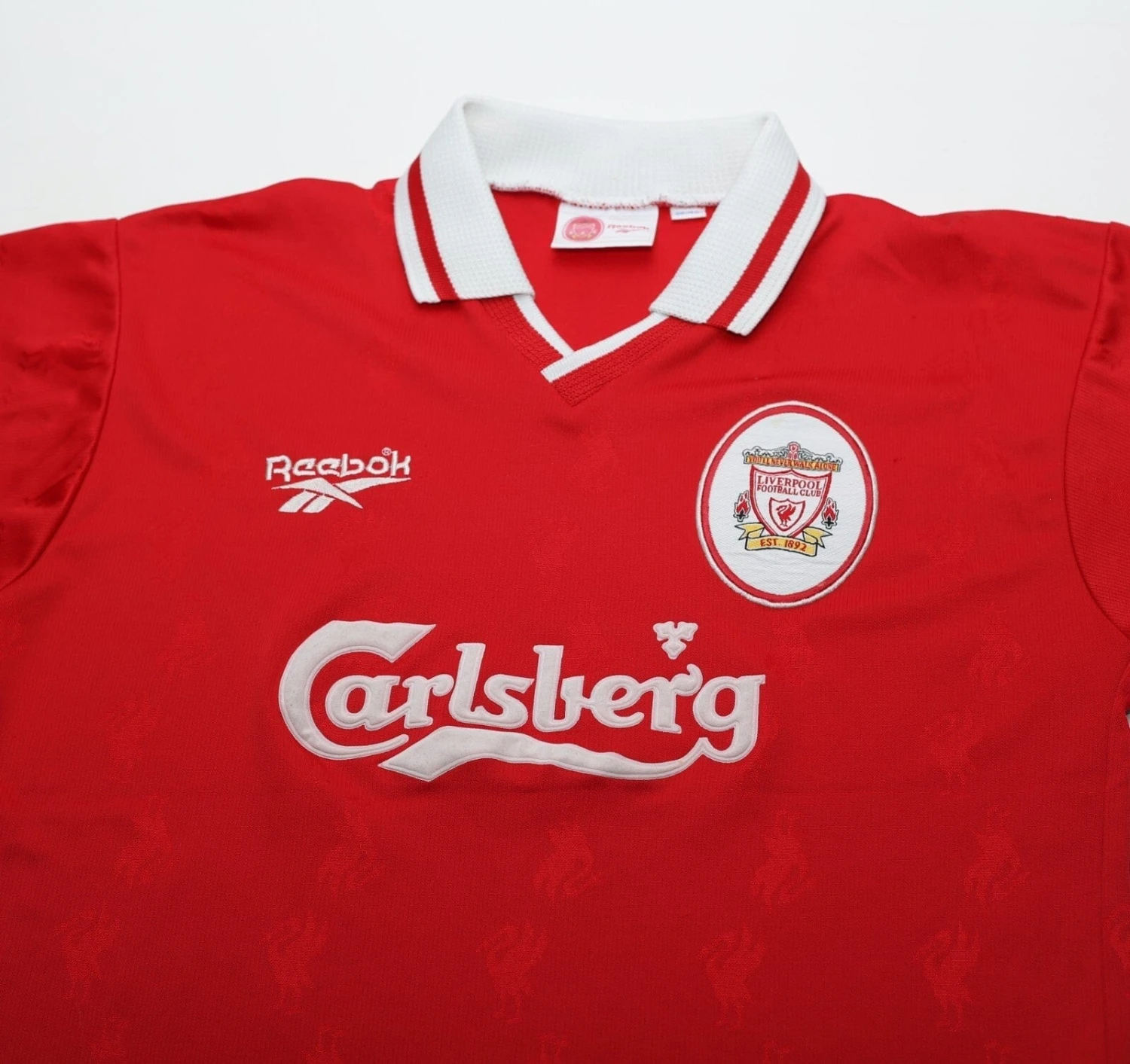 1996/98 FOWLER #9 Liverpool Vintage Reebok Home Football Shirt (M) 38/40(1996 98 fowler 9 liverpool vintage reebok home football shirt m 38 40) 1996/98 FOWLER #9 Liverpool Vintage Reebok Home Football Shirt (M) 38/40(1996 98 Fowler 9 Liverpool Vintage Reebok Home Football Shirt M 38 40) -Football Shirt Collective 1996 98 fowler 9 liverpool vintage reebok home football shirt m 38 40 1171031498