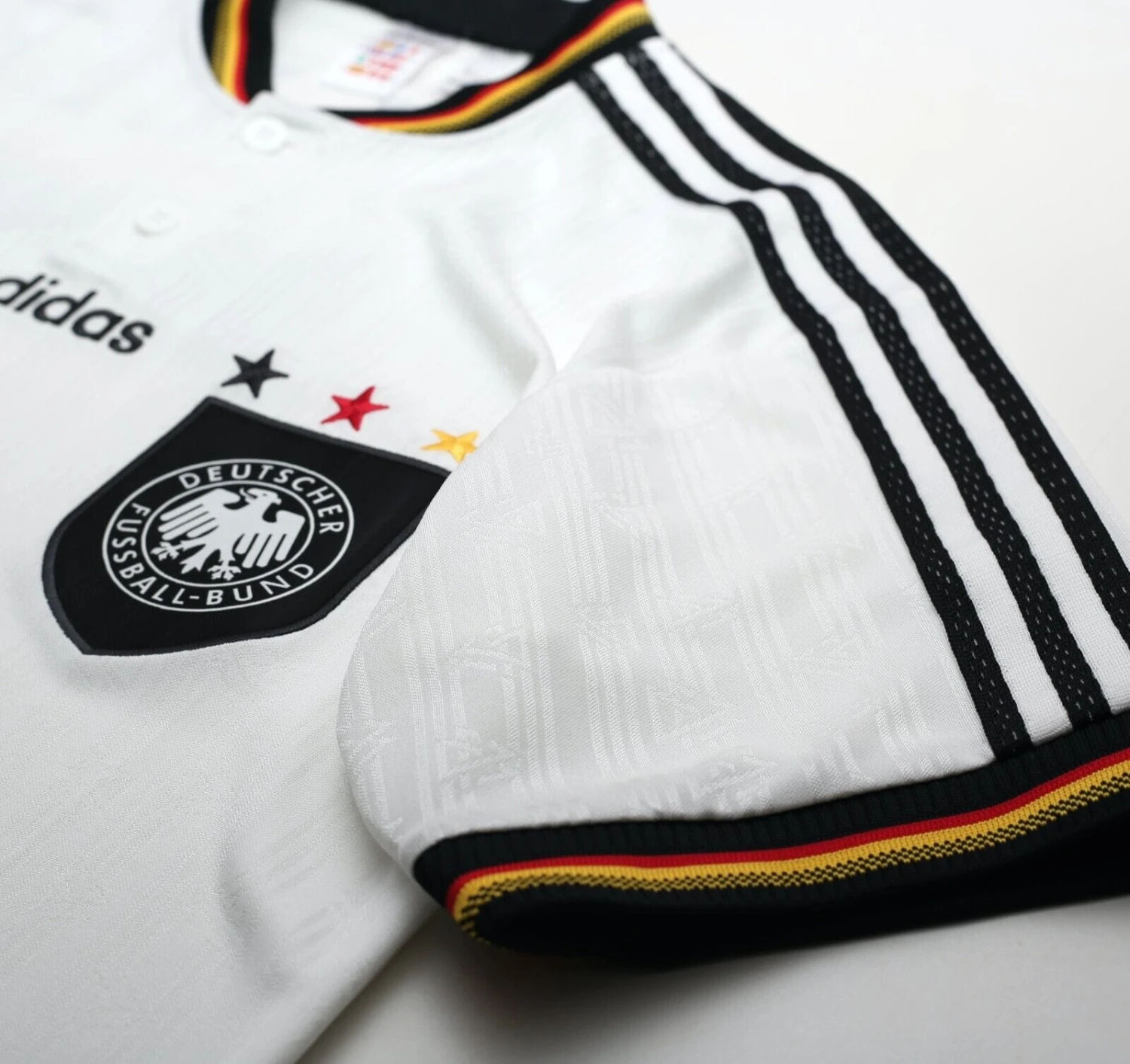 1996/98 MOLLER #7 Germany Retro adidas Originals Home Football Shirt (M) Euro 96(1996 98 moller 7 germany retro adidas originals home football shirt m euro 96) 1996/98 MOLLER #7 Germany Retro Adidas Originals Home Football Shirt (M) Euro 96(1996 98 Moller 7 Germany Retro Adidas Originals Home Football Shirt M Euro 96) -Football Shirt Collective 1996 98 moller 7 germany retro adidas originals home football shirt m euro 96 1131003035