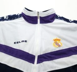 1996/98 REAL MADRID Vintage Kelme Football Track Top Jacket (XL/XXL)(1996 98 Real Madrid Vintage Kelme Football Track Top Jacket Xl Xxl) -Football Shirt Collective 1996 98 real madrid vintage kelme football track top jacket xl xxl 1183780641