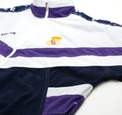 1996/98 REAL MADRID Vintage Kelme Football Track Top Jacket (XL/XXL)(1996 98 Real Madrid Vintage Kelme Football Track Top Jacket Xl Xxl) -Football Shirt Collective 1996 98 real madrid vintage kelme football track top jacket xl xxl 1183780643
