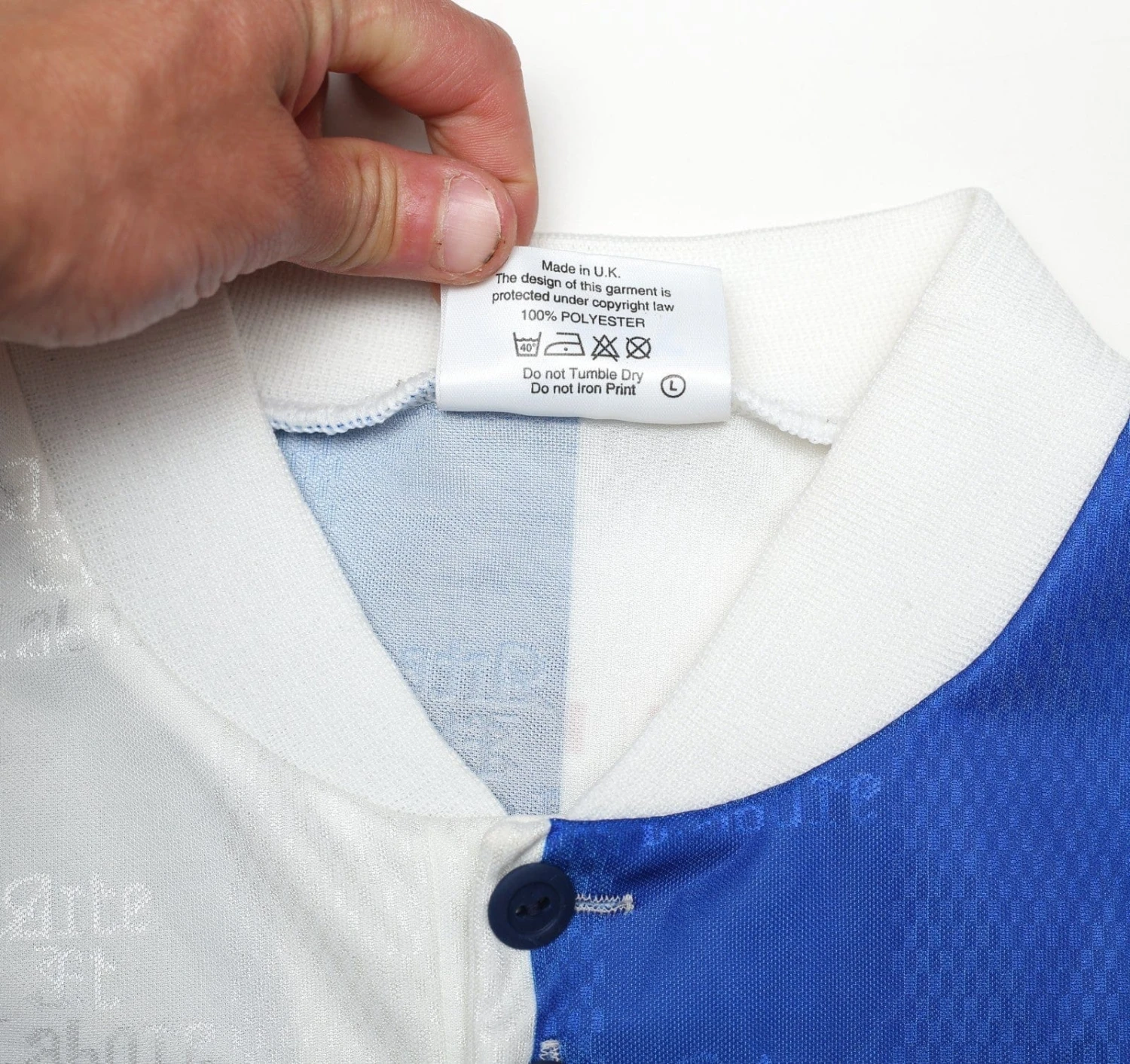 1996/98 SUTTON #9 Blackburn Rovers Vintage ASICS Home Football Shirt (L)(1996 98 sutton 9 blackburn rovers vintage asics home football shirt l) 1996/98 SUTTON #9 Blackburn Rovers Vintage ASICS Home Football Shirt (L)(1996 98 Sutton 9 Blackburn Rovers Vintage Asics Home Football Shirt L) -Football Shirt Collective 1996 98 sutton 9 blackburn rovers vintage asics home football shirt l 1178541940