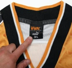 1996/98 WOLVERHAMPTON WANDERERS Vintage PUMA Home Football Shirt (XL) Wolves(1996 98 Wolverhampton Wanderers Vintage Puma Home Football Shirt Xl Wolves) -Football Shirt Collective 1996 98 wolverhampton wanderers vintage puma home football shirt xl wolves 1173179007