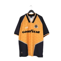 1996/98 WOLVERHAMPTON WANDERERS Vintage PUMA Home Football Shirt (XL) Wolves(1996 98 Wolverhampton Wanderers Vintage Puma Home Football Shirt Xl Wolves)