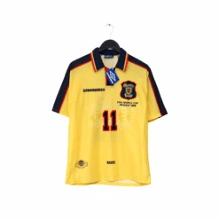 1996/99 COLLINS #11 Scotland Vintage Umbro Away Football Shirt BNWT (M) 1998 WC(1996 99 Collins 11 Scotland Vintage Umbro Away Football Shirt Bnwt M 1998 Wc)