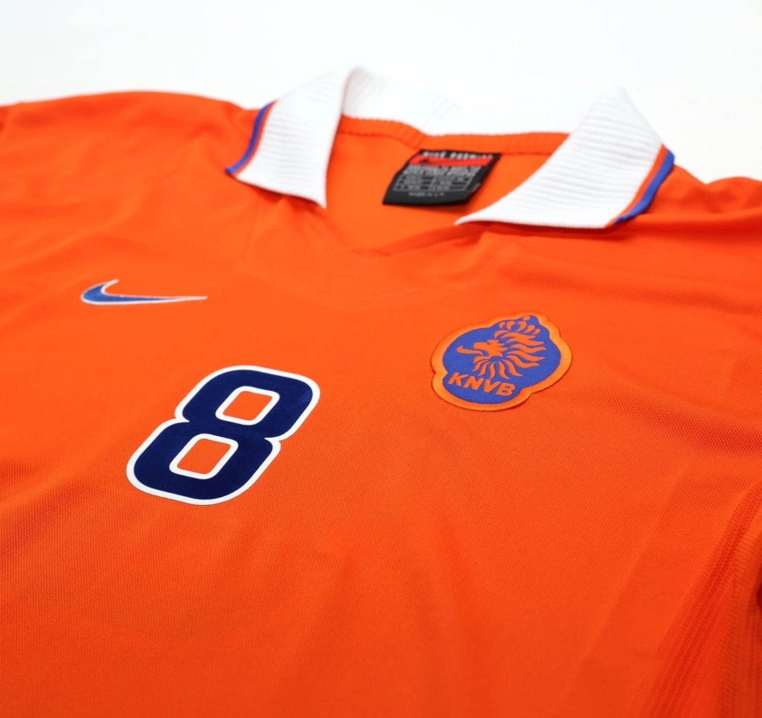 1997/98 BERGKAMP #8 Holland Vintage Nike Home Football Shirt (XL) Netherlands(1997 98 bergkamp 8 holland vintage nike home football shirt xl netherlands) 1997/98 BERGKAMP #8 Holland Vintage Nike Home Football Shirt (XL) Netherlands(1997 98 Bergkamp 8 Holland Vintage Nike Home Football Shirt Xl Netherlands) -Football Shirt Collective 1997 98 bergkamp 8 holland vintage nike home football shirt xl netherlands 1181561422