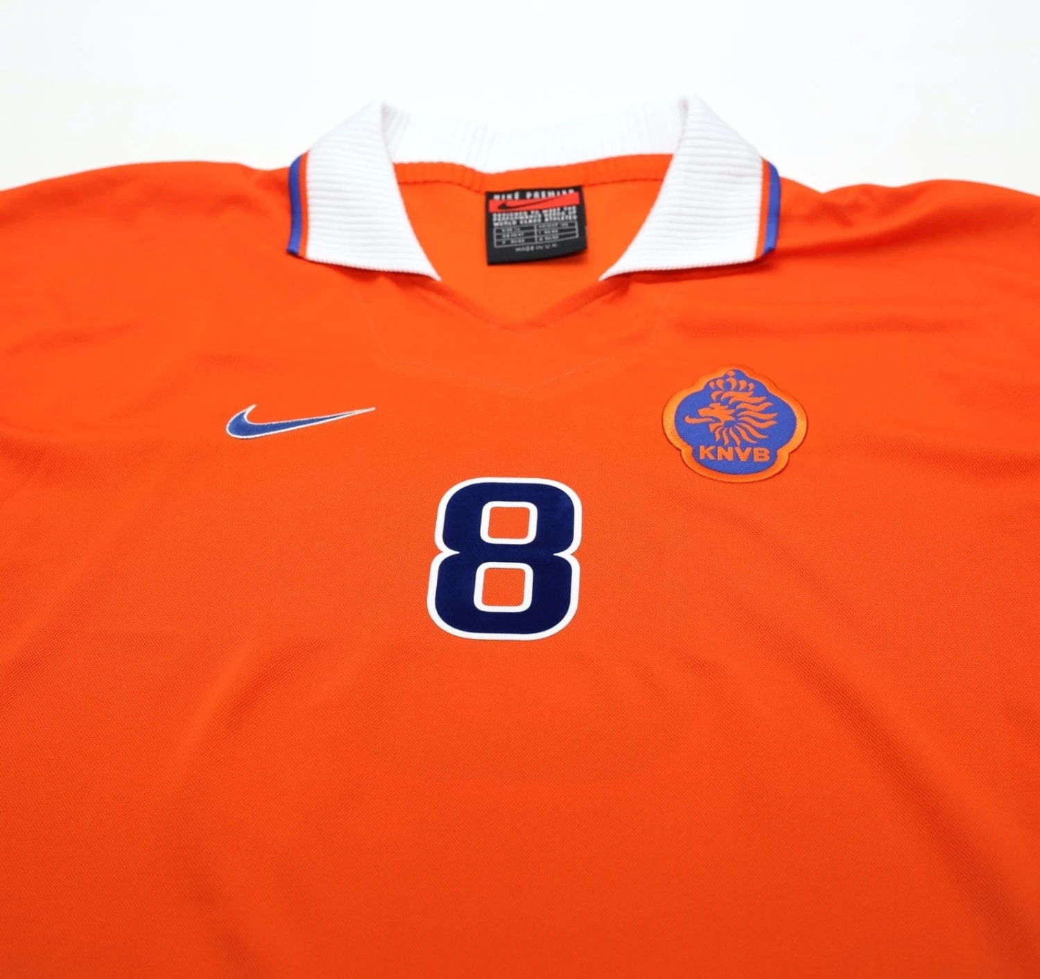1997/98 BERGKAMP #8 Holland Vintage Nike Home Football Shirt (XL) Netherlands(1997 98 bergkamp 8 holland vintage nike home football shirt xl netherlands) 1997/98 BERGKAMP #8 Holland Vintage Nike Home Football Shirt (XL) Netherlands(1997 98 Bergkamp 8 Holland Vintage Nike Home Football Shirt Xl Netherlands) -Football Shirt Collective 1997 98 bergkamp 8 holland vintage nike home football shirt xl netherlands 1181561423