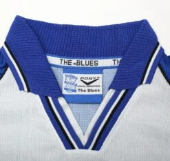 1997/98 Birmingham City Vintage PONY Home Football Shirt (M)(1997 98 Birmingham City Vintage Pony Home Football Shirt M) 9 1997/98 Birmingham City Vintage PONY Home Football Shirt (M)(1997 98 Birmingham City Vintage Pony Home Football Shirt M) -Football Shirt Collective 1997 98 birmingham city vintage pony home football shirt m 72403479855478