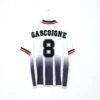 1997/98 GASCOIGNE #8 Rangers Vintage Nike European Away Football Shirt (XL)(1997 98 Gascoigne 8 Rangers Vintage Nike European Away Football Shirt Xl)