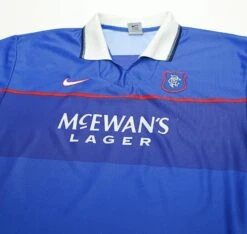 1997/98 NEGRI #9 Rangers Vintage Nike European Home Football Shirt Jersey (XL)(1997 98 Negri 9 Rangers Vintage Nike European Home Football Shirt Jersey Xl) 2 1997/98 NEGRI #9 Rangers Vintage Nike European Home Football Shirt Jersey (XL)(1997 98 Negri 9 Rangers Vintage Nike European Home Football Shirt Jersey Xl) -Football Shirt Collective 1997 98 negri 9 rangers vintage nike european home football shirt jersey xl 39812688740599