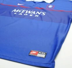 1997/98 NEGRI #9 Rangers Vintage Nike European Home Football Shirt Jersey (XL)(1997 98 Negri 9 Rangers Vintage Nike European Home Football Shirt Jersey Xl) 5 1997/98 NEGRI #9 Rangers Vintage Nike European Home Football Shirt Jersey (XL)(1997 98 Negri 9 Rangers Vintage Nike European Home Football Shirt Jersey Xl) -Football Shirt Collective 1997 98 negri 9 rangers vintage nike european home football shirt jersey xl 39812688838903