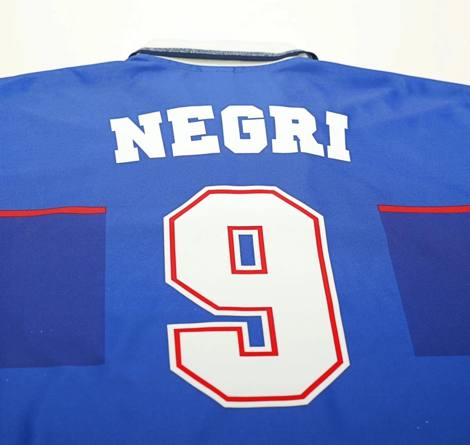 1997/98 NEGRI #9 Rangers Vintage Nike European Home Football Shirt Jersey (XL)(1997 98 negri 9 rangers vintage nike european home football shirt jersey xl) 1997/98 NEGRI #9 Rangers Vintage Nike European Home Football Shirt Jersey (XL)(1997 98 Negri 9 Rangers Vintage Nike European Home Football Shirt Jersey Xl) -Football Shirt Collective 1997 98 negri 9 rangers vintage nike european home football shirt jersey xl 39812688904439