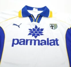 1997/98 Parma Vintage PUMA Home Football Shirt (L)(1993 95 Zola 10 Parma Vintage Umbro Away Football Shirt Jersey L Italy 1) -Football Shirt Collective 1997 98 parma vintage puma home football shirt l 72145898439030