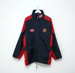 1997/98 SUNDERLAND Vintage Asics Padded Bench Jacket Coat (L)(1997 98 Sunderland Vintage Asics Padded Bench Jacket Coat L)