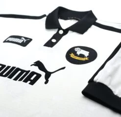 1997/98 Wanchope #9 Derby County Vintage PUMA Home Football Shirt (XXL)(1997 98 Wanchope 9 Derby County Vintage Puma Home Football Shirt Xxl) -Football Shirt Collective 1997 98 wanchope 9 derby county vintage puma home football shirt xxl 58323012255991
