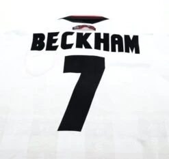 1997/99 BECKHAM #7 Manchester United Vintage Umbro Away Football Shirt (M)(1997 99 Beckham 7 Manchester United Vintage Umbro Away Football Shirt M 1) 7 1997/99 BECKHAM #7 Manchester United Vintage Umbro Away Football Shirt (M)(1997 99 Beckham 7 Manchester United Vintage Umbro Away Football Shirt M 1) -Football Shirt Collective 1997 99 beckham 7 manchester united vintage umbro away football shirt m 1169747032