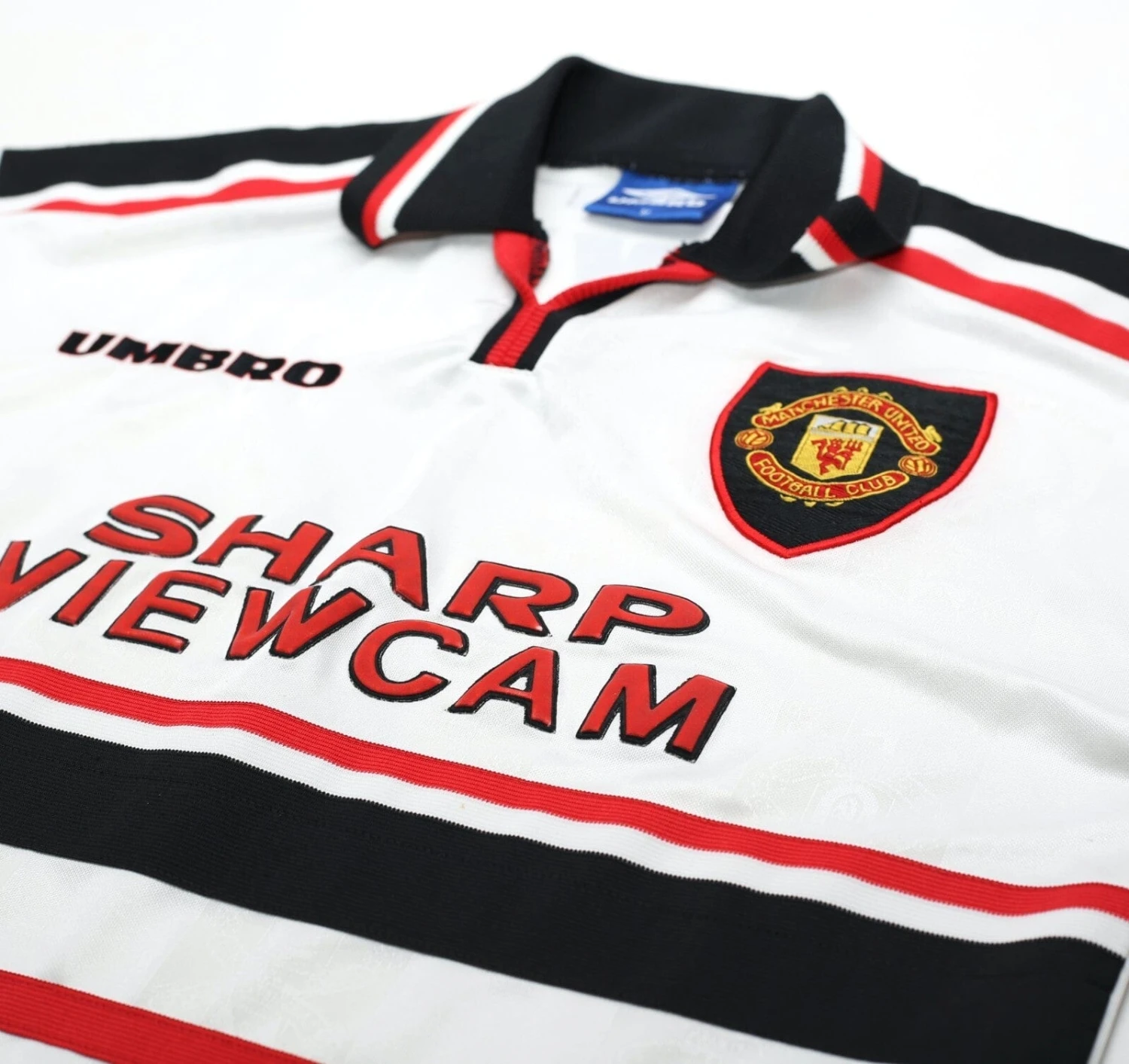 1997/99 BECKHAM #7 Manchester United Vintage Umbro Away Football Shirt (M)(1997 99 beckham 7 manchester united vintage umbro away football shirt m 1) 1997/99 BECKHAM #7 Manchester United Vintage Umbro Away Football Shirt (M)(1997 99 Beckham 7 Manchester United Vintage Umbro Away Football Shirt M 1) -Football Shirt Collective 1997 99 beckham 7 manchester united vintage umbro away football shirt m 1169747035