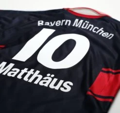 1997/99 Matthaus #10 Bayern Munich Vintage Adidas Home Football Shirt (S)(1997 99 Matthaus 10 Bayern Munich Vintage Adidas Home Football Shirt S) -Football Shirt Collective 1997 99 matthaus 10 bayern munich vintage adidas home football shirt s 73224428257654