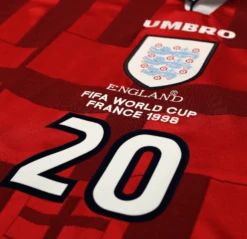 1997/99 OWEN #20 England Vintage Umbro Away Football Shirt (M) World Cup 98(1997 99 Owen 20 England Vintage Umbro Away Football Shirt M World Cup 98) 3 1997/99 OWEN #20 England Vintage Umbro Away Football Shirt (M) World Cup 98(1997 99 Owen 20 England Vintage Umbro Away Football Shirt M World Cup 98) -Football Shirt Collective 1997 99 owen 20 england vintage umbro away football shirt m world cup 98 40865835057399