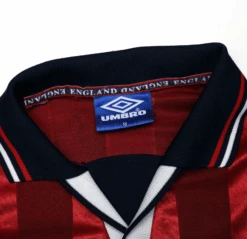 1997/99 OWEN #20 England Vintage Umbro Away Football Shirt (M) World Cup 98(1997 99 Owen 20 England Vintage Umbro Away Football Shirt M World Cup 98) 10 1997/99 OWEN #20 England Vintage Umbro Away Football Shirt (M) World Cup 98(1997 99 Owen 20 England Vintage Umbro Away Football Shirt M World Cup 98) -Football Shirt Collective 1997 99 owen 20 england vintage umbro away football shirt m world cup 98 40865835286775