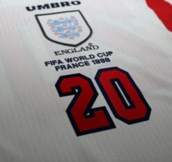 1997/99 OWEN #20 England Vintage Umbro Home Football Shirt (M/L) France WC 98(1997 99 Owen 20 England Vintage Umbro Home Football Shirt M L France Wc 98) 5 1997/99 OWEN #20 England Vintage Umbro Home Football Shirt (M/L) France WC 98(1997 99 Owen 20 England Vintage Umbro Home Football Shirt M L France Wc 98) -Football Shirt Collective 1997 99 owen 20 england vintage umbro home football shirt m l france wc 98 1145924057
