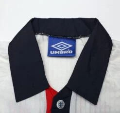 1997/99 OWEN #20 England Vintage Umbro Home Football Shirt (M/L) France WC 98(1997 99 Owen 20 England Vintage Umbro Home Football Shirt M L France Wc 99) -Football Shirt Collective 1997 99 owen 20 england vintage umbro home football shirt m l france wc 98 1169747154