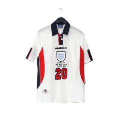 Football Shirt Collective -Football Shirt Collective 1997 99 owen 20 england vintage umbro home football shirt m l france wc 98 1169747165