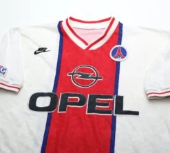 1995/96 PSG Vintage Nike Away Football Shirt Jersey (XL)(19975 96 Psg Vintage Nike Away Football Shirt Jersey Xl) 2 1995/96 PSG Vintage Nike Away Football Shirt Jersey (XL)(19975 96 Psg Vintage Nike Away Football Shirt Jersey Xl) -Football Shirt Collective 19975 96 psg vintage nike away football shirt jersey xl 41761653948663