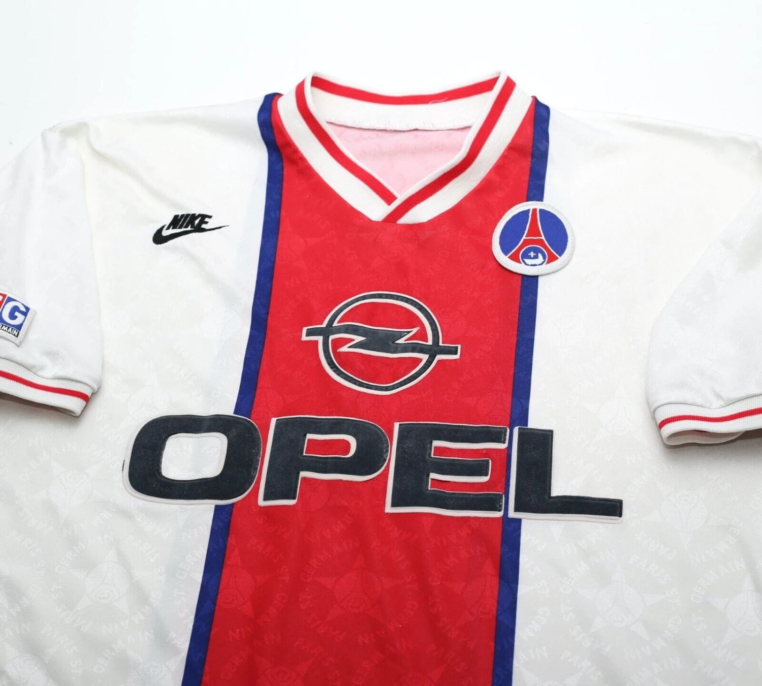 1995/96 PSG Vintage Nike Away Football Shirt Jersey (XL)(19975 96 psg vintage nike away football shirt jersey xl) 1995/96 PSG Vintage Nike Away Football Shirt Jersey (XL)(19975 96 Psg Vintage Nike Away Football Shirt Jersey Xl) -Football Shirt Collective 19975 96 psg vintage nike away football shirt jersey xl 41761653948663