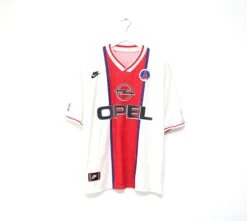 1995/96 PSG Vintage Nike Away Football Shirt Jersey (XL)(19975 96 Psg Vintage Nike Away Football Shirt Jersey Xl)