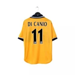 1998/00 DI CANIO #11 Sheffield Wednesday Vintage Away Football Shirt (M)(1997 99 Di Canio 11 Sheffield Wednesday Vintage Away Football Shirt L)