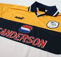 1998/00 DI CANIO #11 Sheffield Wednesday Vintage Away Football Shirt (M)(1997 99 Di Canio 11 Sheffield Wednesday Vintage Away Football Shirt L) 4 1998/00 DI CANIO #11 Sheffield Wednesday Vintage Away Football Shirt (M)(1997 99 Di Canio 11 Sheffield Wednesday Vintage Away Football Shirt L) -Football Shirt Collective 1998 00 di canio 11 sheffield wednesday vintage away football shirt m 1147124735