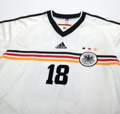 1998/00 KLINSMANN #18 Germany Vintage Adidas Home Football Shirt (XL) WC 98(1998 00 Klinsmann 18 Germany Vintage Adidas Home Football Shirt Xl Wc 98) -Football Shirt Collective 1998 00 klinsmann 18 germany vintage adidas home football shirt xl wc 98 1131003018