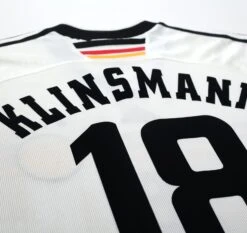1998/00 KLINSMANN #18 Germany Vintage Adidas Home Football Shirt (XL) WC 98(1998 00 Klinsmann 18 Germany Vintage Adidas Home Football Shirt Xl Wc 98) -Football Shirt Collective 1998 00 klinsmann 18 germany vintage adidas home football shirt xl wc 98 1131003026