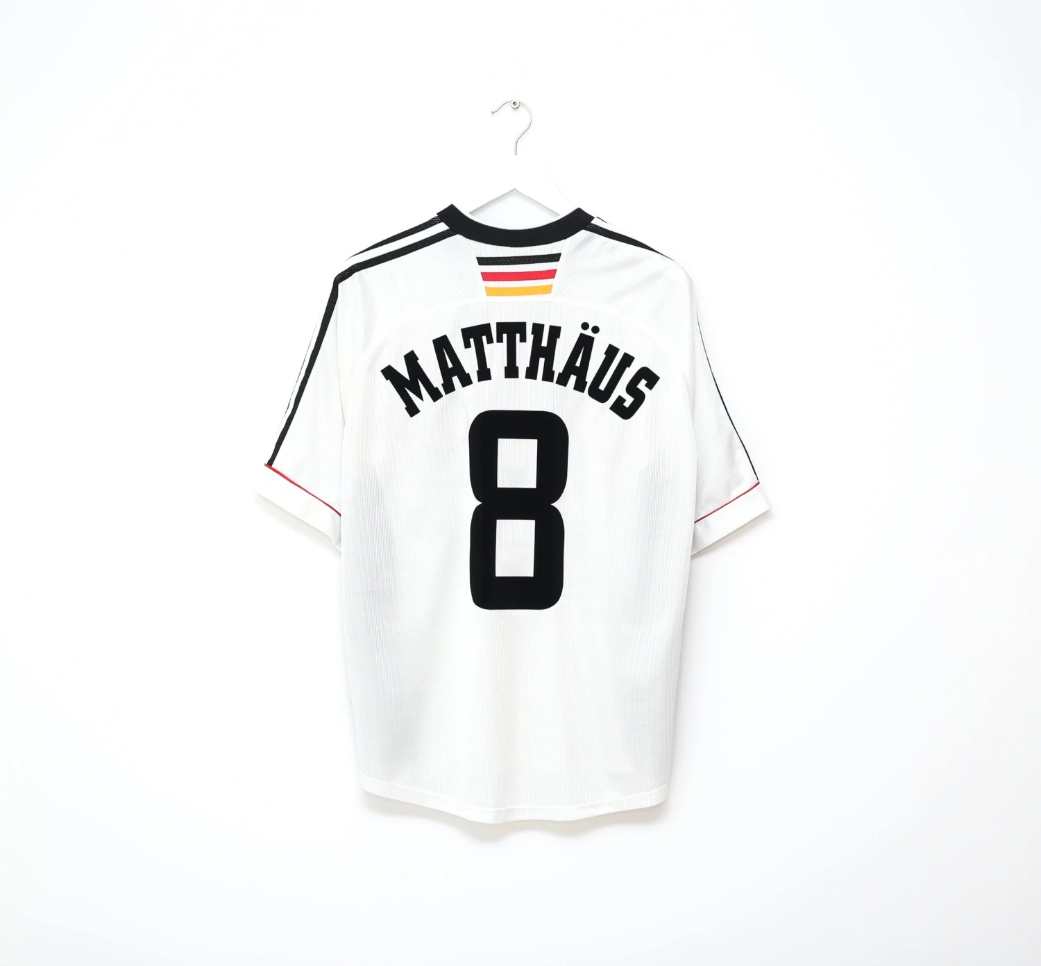 1998/00 MATTHAUS #8 Germany Vintage adidas Home Football Shirt (L) WC 98(1998 00 matthaus 8 germany vintage adidas home football shirt l wc 98) 1998/00 MATTHAUS #8 Germany Vintage Adidas Home Football Shirt (L) WC 98(1998 00 Matthaus 8 Germany Vintage Adidas Home Football Shirt L Wc 98) -Football Shirt Collective 1998 00 matthaus 8 germany vintage adidas home football shirt l wc 98 40358848954615 scaled