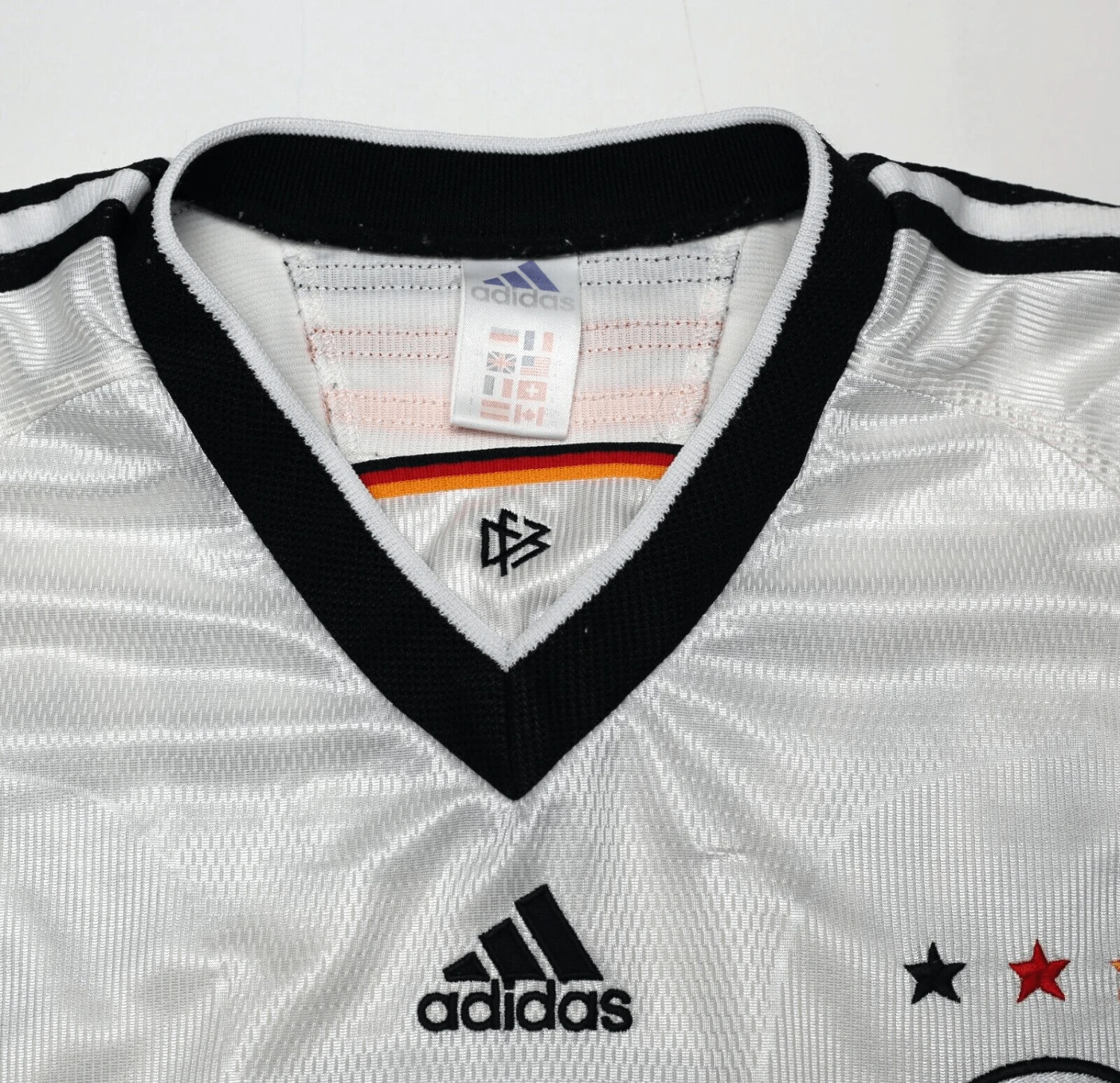1998/00 MATTHAUS #8 Germany Vintage adidas Home Football Shirt (L) WC 98(1998 00 matthaus 8 germany vintage adidas home football shirt l wc 99) 1998/00 MATTHAUS #8 Germany Vintage Adidas Home Football Shirt (L) WC 98(1998 00 Matthaus 8 Germany Vintage Adidas Home Football Shirt L Wc 99) -Football Shirt Collective 1998 00 matthaus 8 germany vintage adidas home football shirt l wc 98 40865747173623