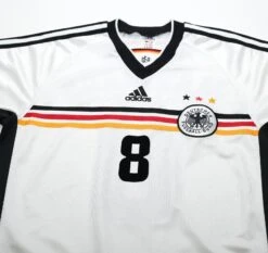1998/00 Matthaus #8 Germany Vintage Adidas Home Football Shirt (M) WC 98(1998 00 Matthaus 8 Germany Vintage Adidas Home Football Shirt M Wc 98) 2 1998/00 Matthaus #8 Germany Vintage Adidas Home Football Shirt (M) WC 98(1998 00 Matthaus 8 Germany Vintage Adidas Home Football Shirt M Wc 98) -Football Shirt Collective 1998 00 matthaus 8 germany vintage adidas home football shirt m wc 98 70600668381558
