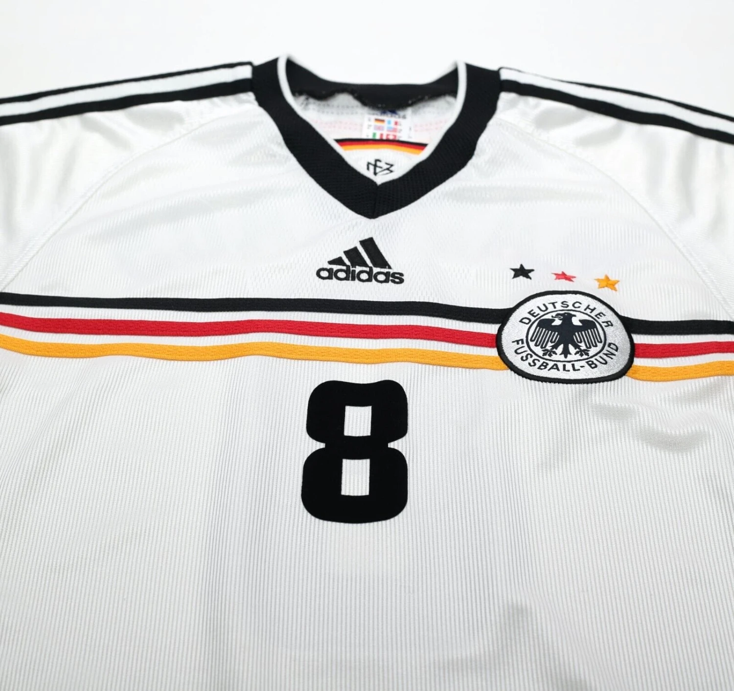 1998/00 Matthaus #8 Germany Vintage adidas Home Football Shirt (M) WC 98(1998 00 matthaus 8 germany vintage adidas home football shirt m wc 98) 1998/00 Matthaus #8 Germany Vintage Adidas Home Football Shirt (M) WC 98(1998 00 Matthaus 8 Germany Vintage Adidas Home Football Shirt M Wc 98) -Football Shirt Collective 1998 00 matthaus 8 germany vintage adidas home football shirt m wc 98 70600668414326