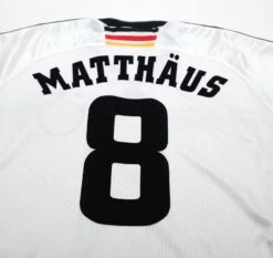 1998/00 Matthaus #8 Germany Vintage Adidas Home Football Shirt (M) WC 98(1998 00 Matthaus 8 Germany Vintage Adidas Home Football Shirt M Wc 98) 9 1998/00 Matthaus #8 Germany Vintage Adidas Home Football Shirt (M) WC 98(1998 00 Matthaus 8 Germany Vintage Adidas Home Football Shirt M Wc 98) -Football Shirt Collective 1998 00 matthaus 8 germany vintage adidas home football shirt m wc 98 70600668610934