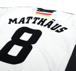 1998/00 Matthaus #8 Germany Vintage Adidas Home Football Shirt (M) WC 98(1998 00 Matthaus 8 Germany Vintage Adidas Home Football Shirt M Wc 98) 10 1998/00 Matthaus #8 Germany Vintage Adidas Home Football Shirt (M) WC 98(1998 00 Matthaus 8 Germany Vintage Adidas Home Football Shirt M Wc 98) -Football Shirt Collective 1998 00 matthaus 8 germany vintage adidas home football shirt m wc 98 70600668643702