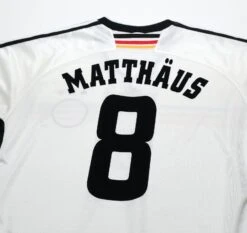 1998/00 MATTHAUS #8 Germany Vintage Adidas Home Football Shirt (XL) WC 98(1998 00 Matthaus 8 Germany Vintage Adidas Home Football Shirt Xl Wc 98) -Football Shirt Collective 1998 00 matthaus 8 germany vintage adidas home football shirt xl wc 98 42717176791287
