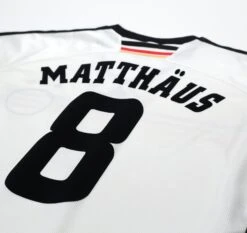 1998/00 MATTHAUS #8 Germany Vintage Adidas Home Football Shirt (XL) WC 98(1998 00 Matthaus 8 Germany Vintage Adidas Home Football Shirt Xl Wc 98) -Football Shirt Collective 1998 00 matthaus 8 germany vintage adidas home football shirt xl wc 98 42717176824055