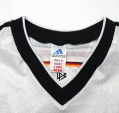 1998/00 MATTHAUS #8 Germany Vintage Adidas Home Football Shirt (XL) WC 98(1998 00 Matthaus 8 Germany Vintage Adidas Home Football Shirt Xl Wc 98) -Football Shirt Collective 1998 00 matthaus 8 germany vintage adidas home football shirt xl wc 98 42717176889591