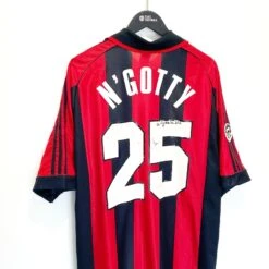 1998/00 N'GOTTY #25 AC Milan Vintage Adidas MATCH WORN Home Football Shirt (XL)(1998 00 Ngotty 25 Ac Milan Vintage Adidas Match Worn Home Football Shirt Xl) 6 1998/00 N'GOTTY #25 AC Milan Vintage Adidas MATCH WORN Home Football Shirt (XL)(1998 00 Ngotty 25 Ac Milan Vintage Adidas Match Worn Home Football Shirt Xl) -Football Shirt Collective 1998 00 n gotty 25 ac milan vintage adidas match worn home football shirt xl 39813021237495