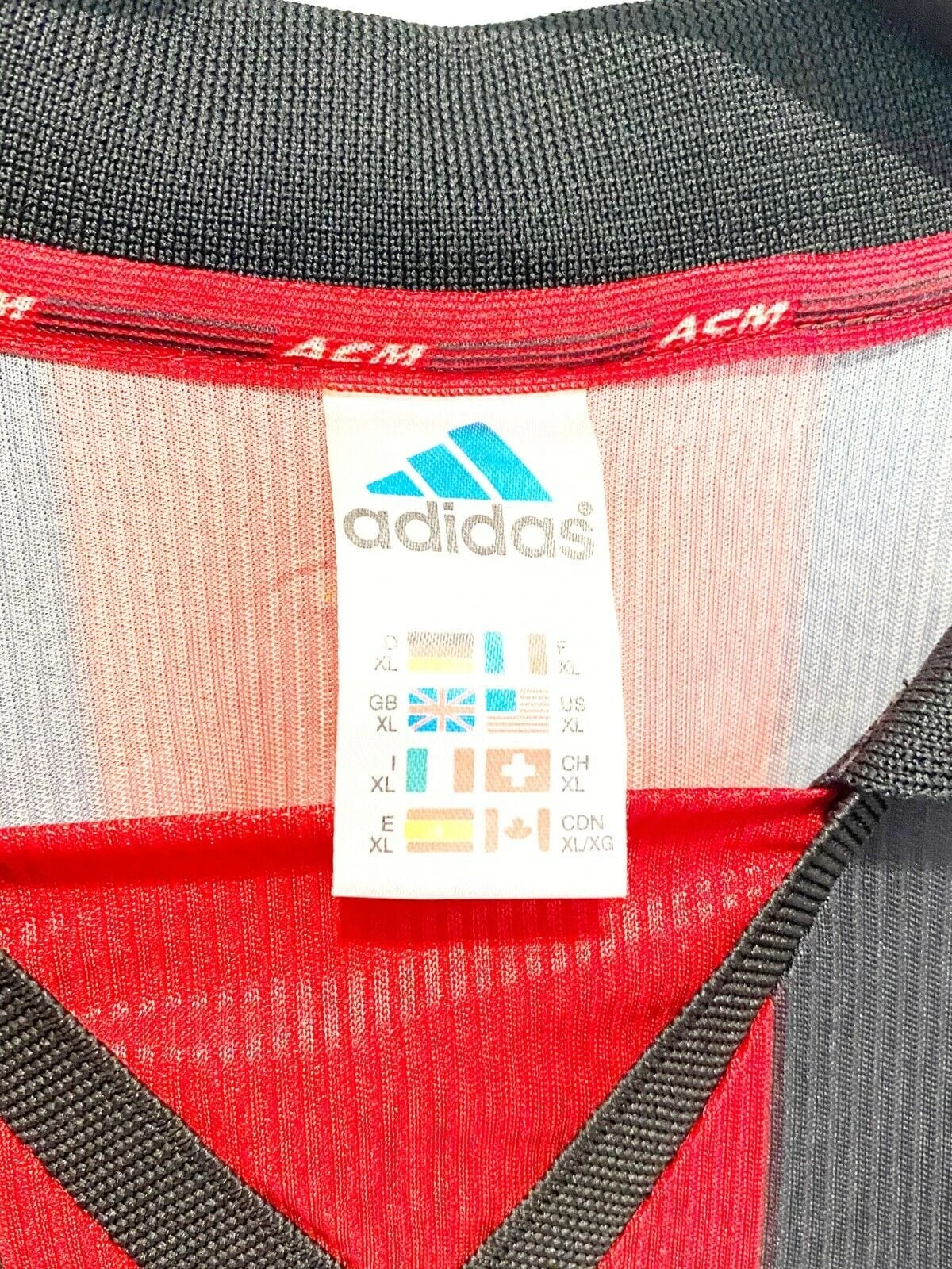 1998/00 N'GOTTY #25 AC Milan Vintage adidas MATCH WORN Home Football Shirt (XL)(1998 00 ngotty 25 ac milan vintage adidas match worn home football shirt xl) 1998/00 N'GOTTY #25 AC Milan Vintage Adidas MATCH WORN Home Football Shirt (XL)(1998 00 Ngotty 25 Ac Milan Vintage Adidas Match Worn Home Football Shirt Xl) -Football Shirt Collective 1998 00 n gotty 25 ac milan vintage adidas match worn home football shirt xl 39813021368567