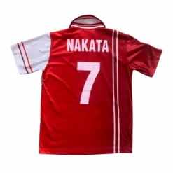 1998-99 A.C. Perugia Home Shirt NAKATA 7 (L)(1998 99 A C Perugia Home Shirt Nakata 7 L)