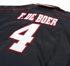 1998/99 DE BOER #4 Ajax Vintage Umbro Away Football Shirt (M)(1998 99 De Boer 4 Ajax Vintage Umbro Away Football Shirt M) -Football Shirt Collective 1998 99 de boer 4 ajax vintage umbro away football shirt m 1169747128